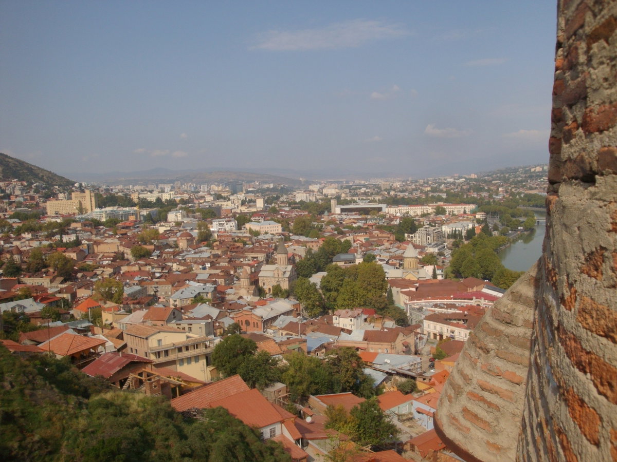 Tbilisi from castle, Tbilisi, Georgia, 2009