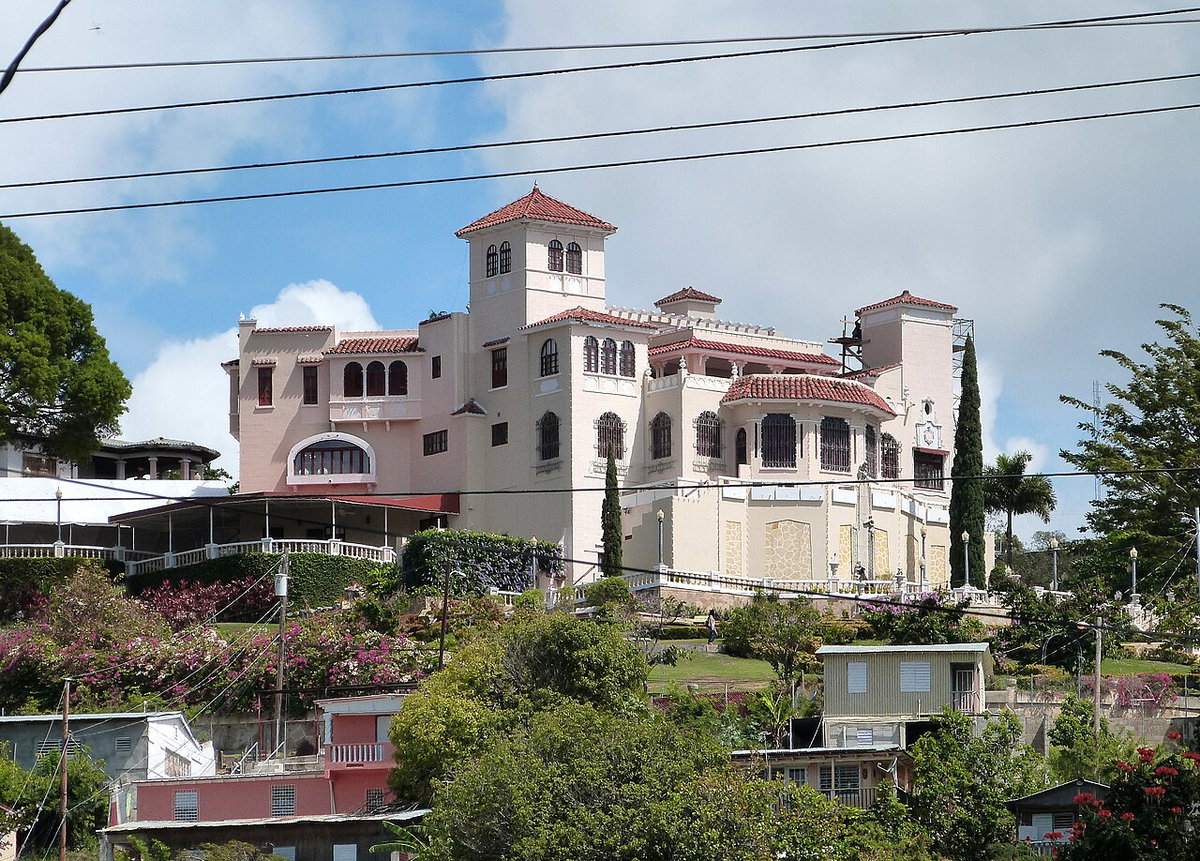 Castillo Serralles from below - Ponce Puerto Rico, Ponce, Puerto Rico, 2017