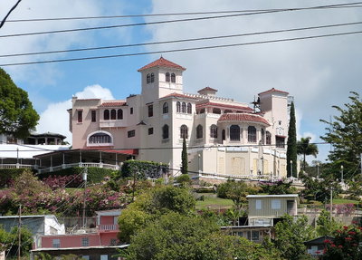 Castillo Serralles from below - Ponce Puerto Rico, Ponce, 2017