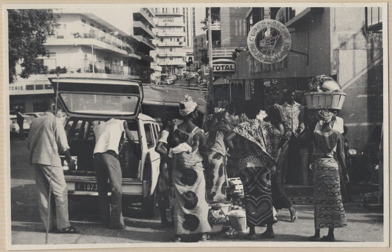 EU: Abidjani tänav (1973), Abidjan, Ivory Coast, 1973