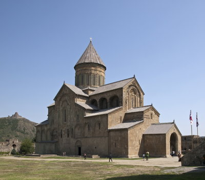 Svetitskhoveli Cathedral from the north, Mtskheta, 2012