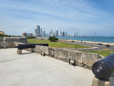 Desde el Castillo de San Felipe, Cartagena, 2025
