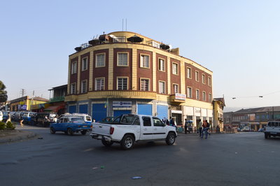 Nice building in Piazza, Addis Ababa, 2016