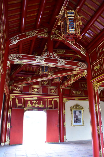 Inside the Purple Forbidden City, Huế, Hue, 2018