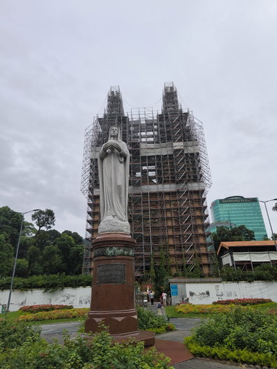 Notre-Dame Cathedral Basilica of Saigon (Nhà thờ chính tòa Đức Bà Sài Gòn), Ho Chi Minh City, 2023