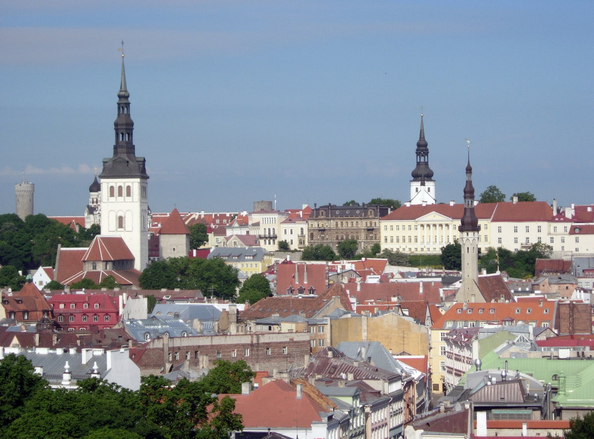 Vanalinn, view from Viru Hotel, 01, Tallinn, Estonia, 2005