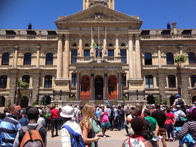Mandela ceremony 2013, Cape Town 4, Cape Town, 2013