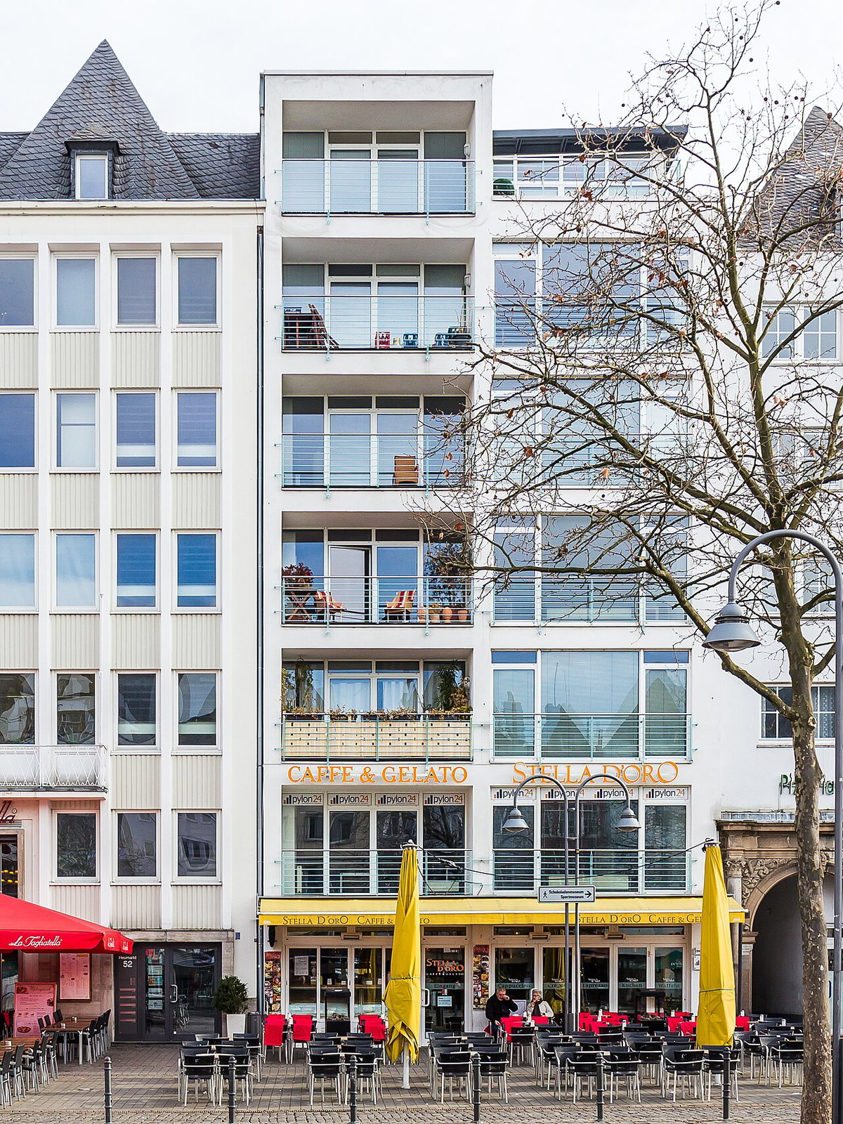 Wohn- und Geschäftshaus Heumarkt, Cologne, Germany, 2017