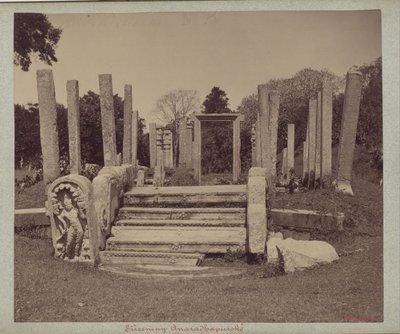 EU: Rozvaliny chramu (1890), Anuradhapura, 1890