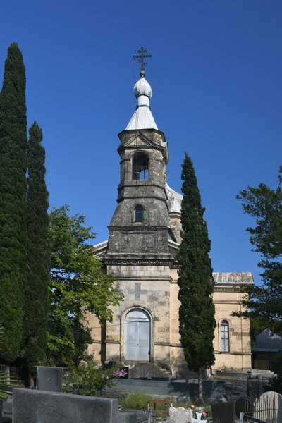 Ქუთაისი, მთავარანგელოზის ეკლესია Kutaissi, Church of the archangels and cemetery, Kutaisi, 2019