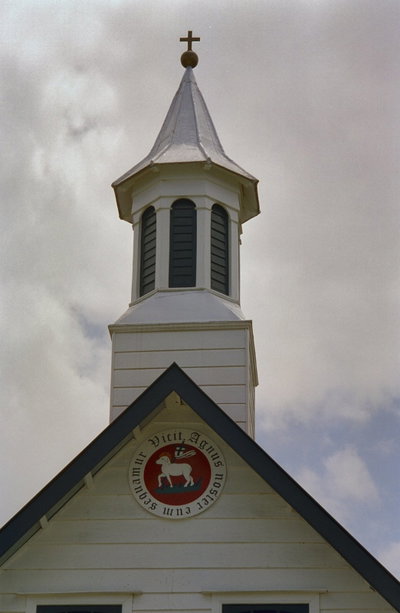 EU: Overzicht van de toren van de kerk (1998), Nieuw Amsterdam, 1998