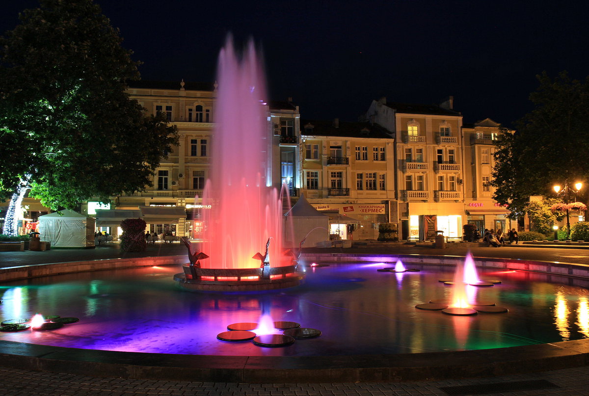 Вечерний Пловдив Болгария, Plovdiv, Bulgaria, 2015