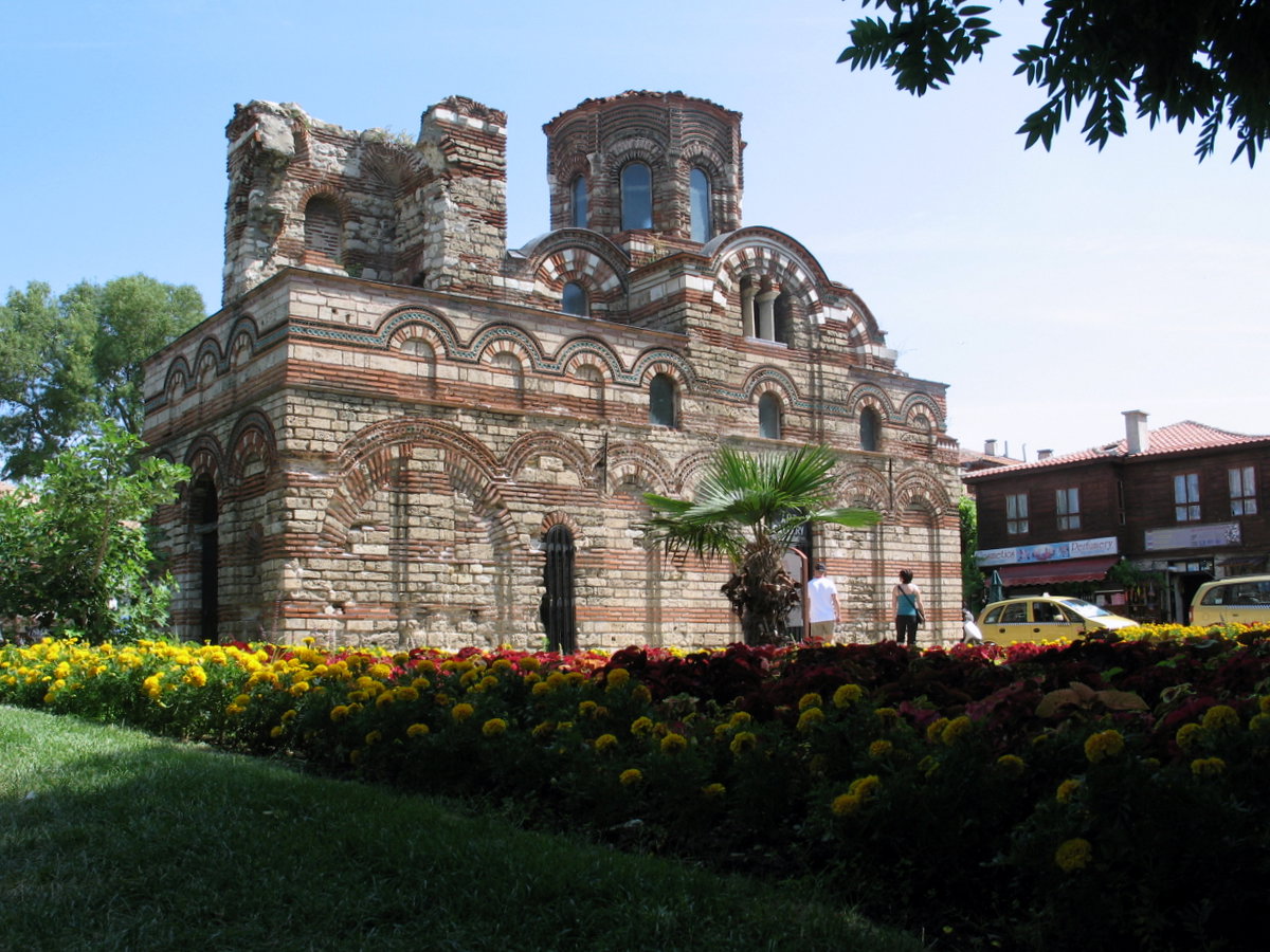 Nessebar. Church of Christos Pantocrator . Foto by Victor Belousov, Nessebar, Bulgaria, 2008