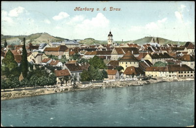 Postcard of Maribor, Maribor, 1909