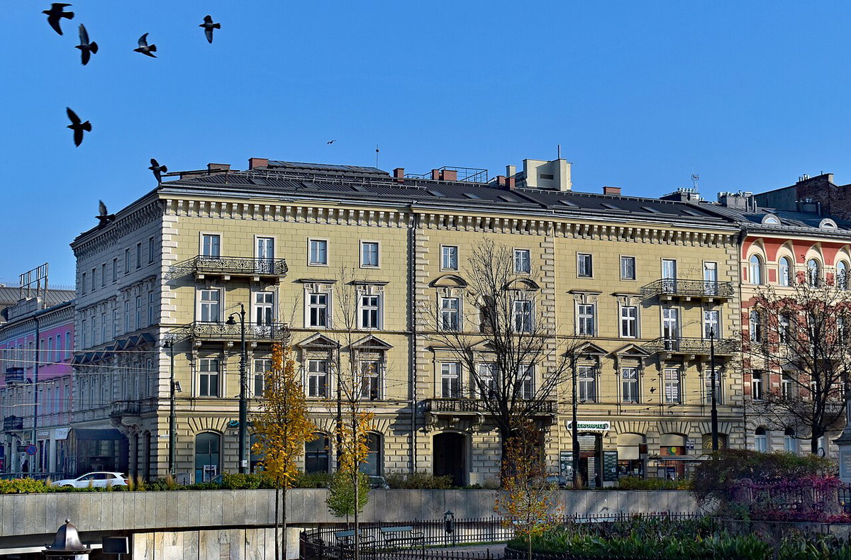 Tenement house, 1890 design. Władysław Ekielski, 1 Westerplatte street, Kraków, Poland, Kraków, Poland, 2020