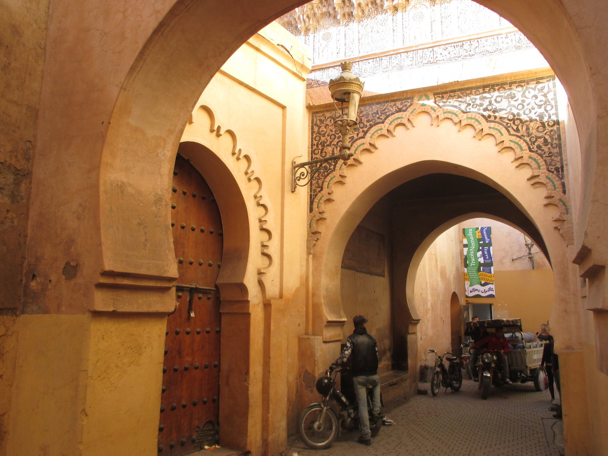 Medersa Moulay Youssef in Marrakech, Marrakesh, Morocco, 2016