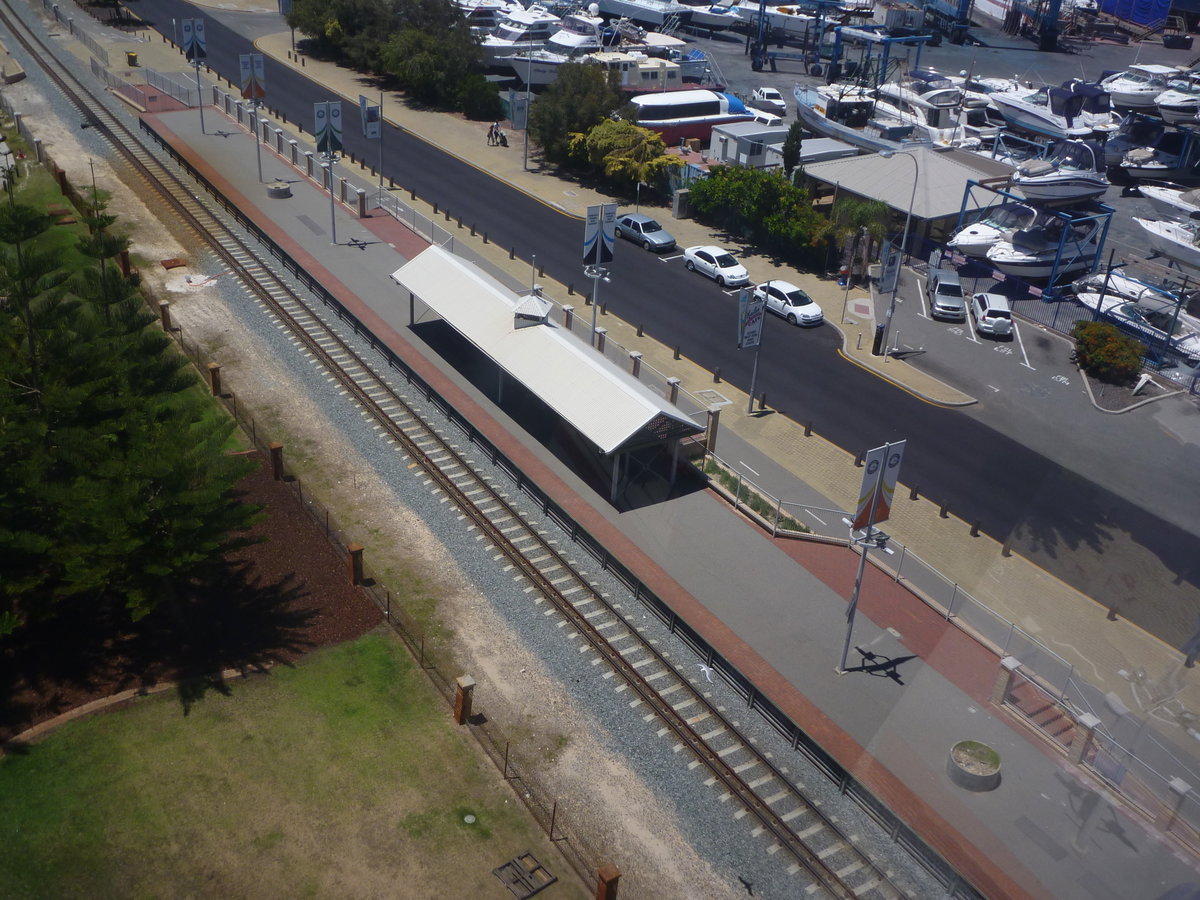 Fremantle Esplanade railway station, Fremantle, Australia, 2011