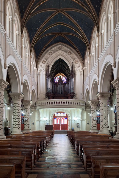 Interior de la Iglesia de los Sagrados Corazones, Valparaíso, Valparaíso, 2024