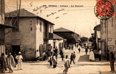 Senegal - Rufisque - Rue Nationale, Rufisque, 1904