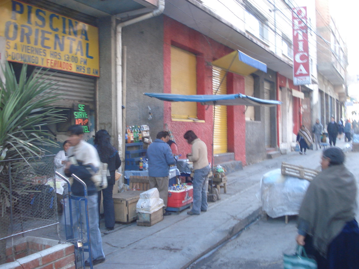 Streets of La Paz, La Paz, Bolivia, 2006