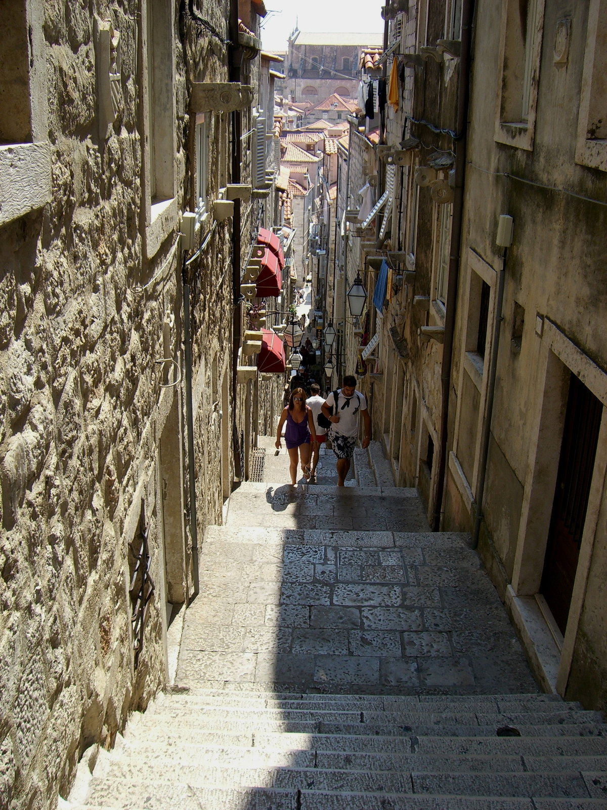 Altstadtgasse in Dubrovnik, Dubrovnik, Croatia, 2009