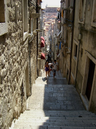 Altstadtgasse in Dubrovnik, Dubrovnik — photos through time