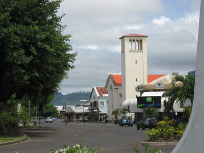 Tower and Bank, Apia — photos through time