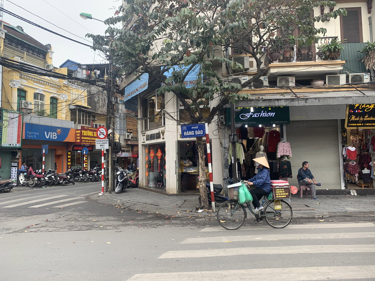 Hang Dao Street, Hanoi, Vietnam, 2020