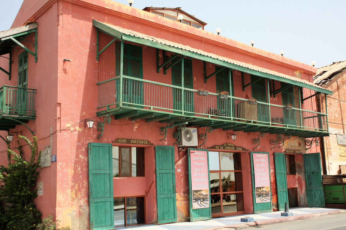 Maison Rose Hotel in Saint-Louis, Saint-Louis, Senegal, 2017