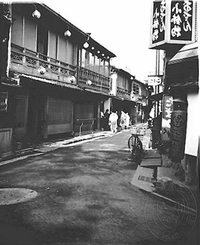 EU: Kjótská ulice (1901), Kyoto, Japan, 1901