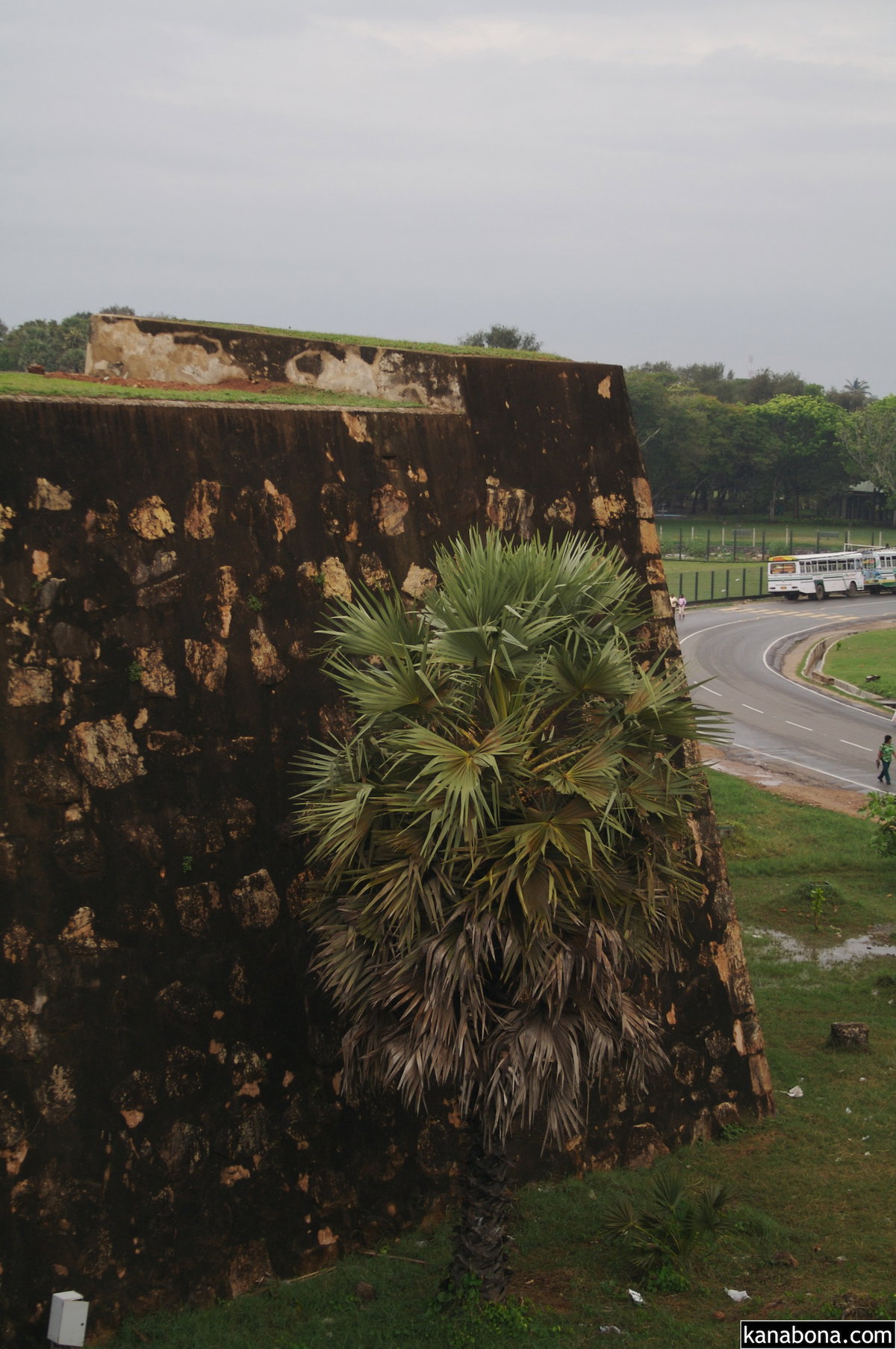 Galle Fort fort walls, Galle, Sri Lanka, 2008