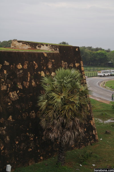 Galle Fort fort walls, Galle, 2008