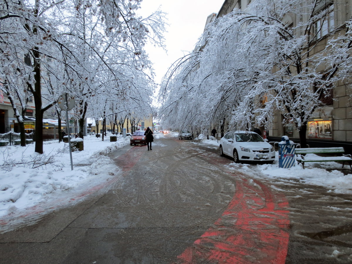 Ljubljana pozimi, Ljubljana, Slovenia, 2014