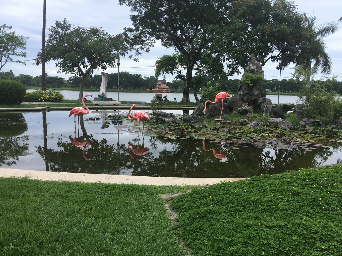 Fountain in Hue, Hue, Vietnam, 2018