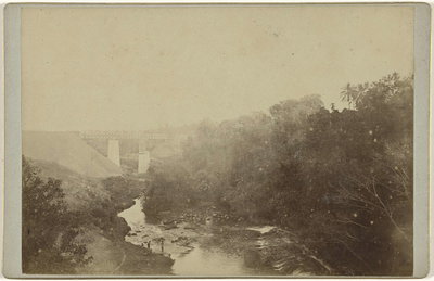 EU: Spoorbrug over de Brantas nabij Malang (1895), Malang, 1895