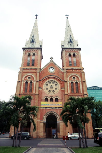 Notre Dame basilica, Saigon, Ho Chi Minh City, 2011