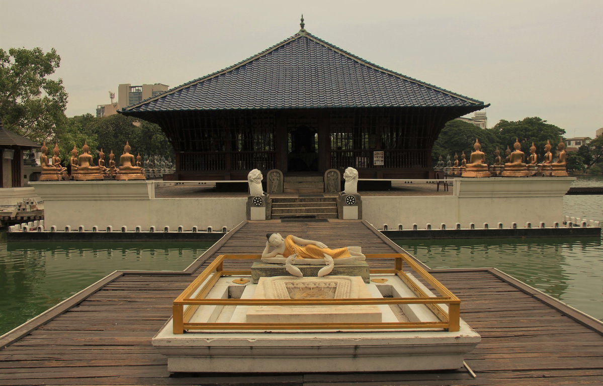 Seema Malaka temple, Colombo, Sri Lanka, 2016