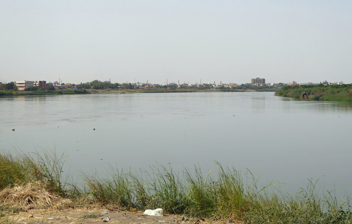 Nile River Khartoum, Khartoum, Sudan, 2017