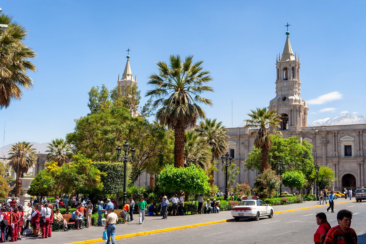 Plaza de Armas, Arequipa, Arequipa, Peru, 2006