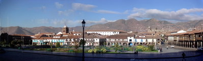 Panorama of Cusco, Peru, Cusco, 2003
