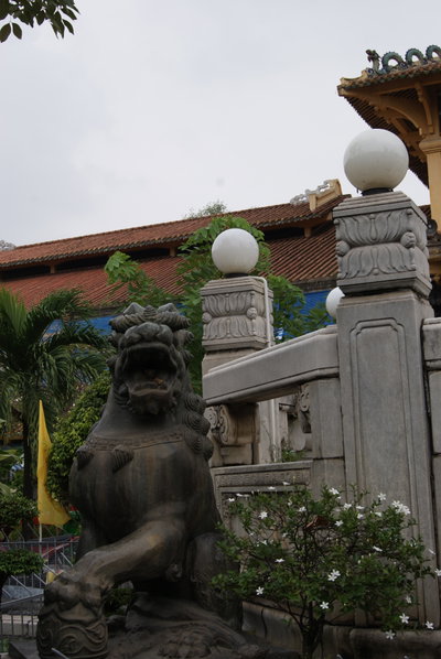 Monument in Binh Tay Market, Ho Chi Minh City, Vietnam, Ho Chi Minh City, 2012