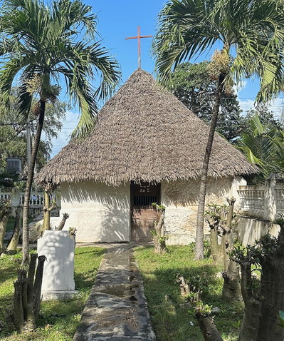 Portuguese Chapel Malindi entrance, Malindi, 2023