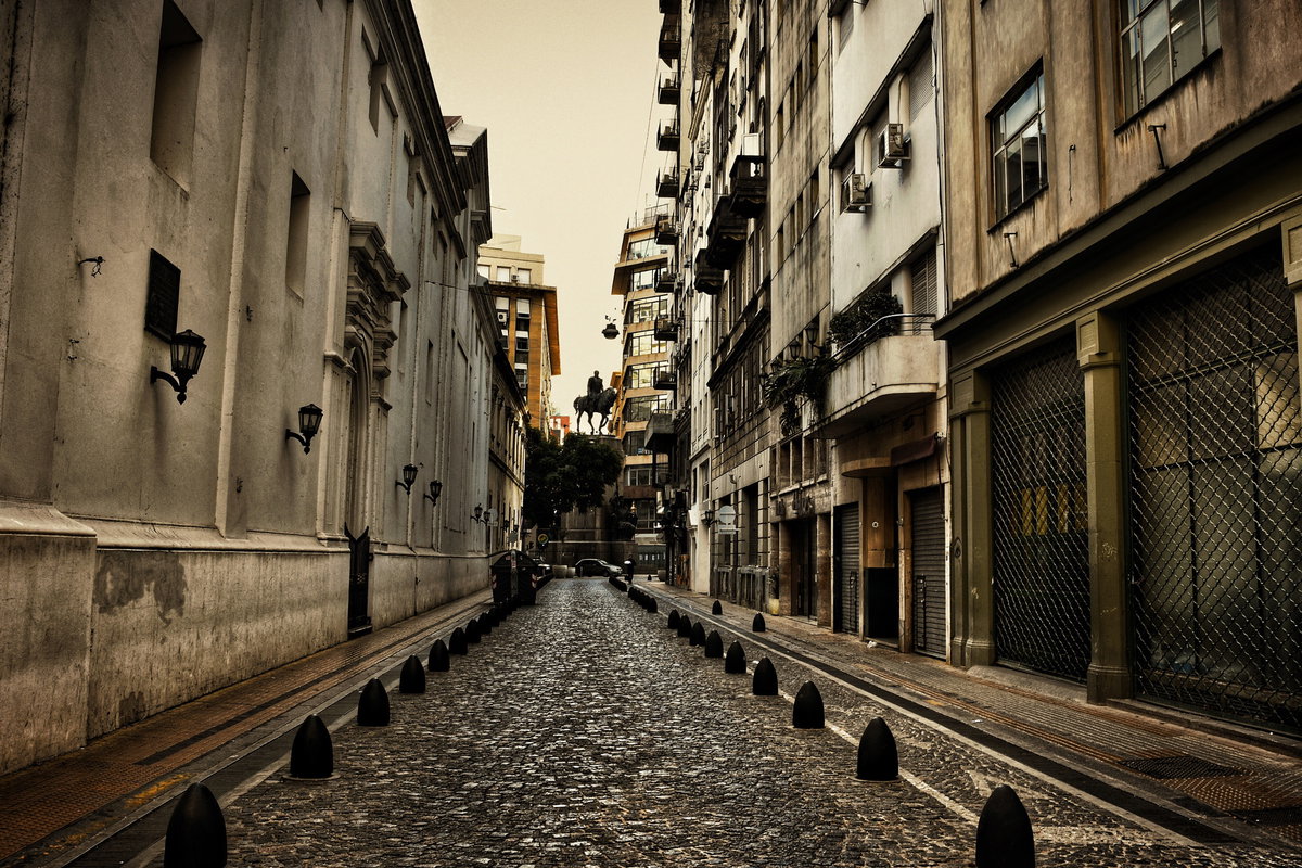 Calles Empedradas De Buenos Aires, Buenos Aires, Argentina, 2016