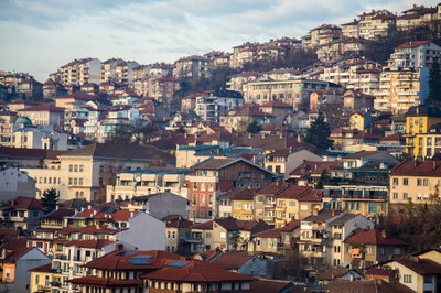 Panoramic view of Veliko Tarnovo, Veliko Tarnovo, 2016