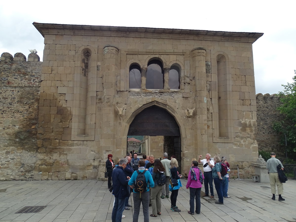 Swetizchoweli-Kathedrale, Portal, Mtskheta, Georgia, 2018