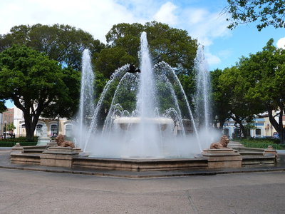 Fuente de los Leones - Ponce Puerto Rico, Ponce, 2017