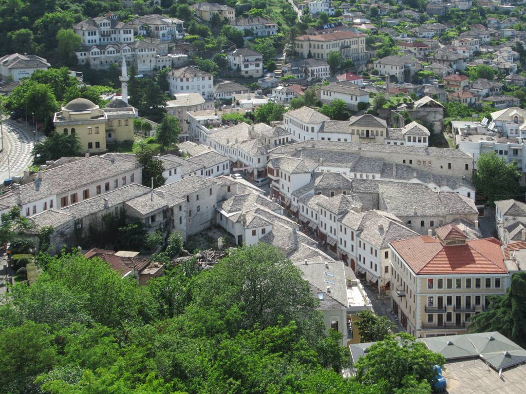 Gjirokaster Bazaar Quarter, Gjirokastër, Albania, 2018