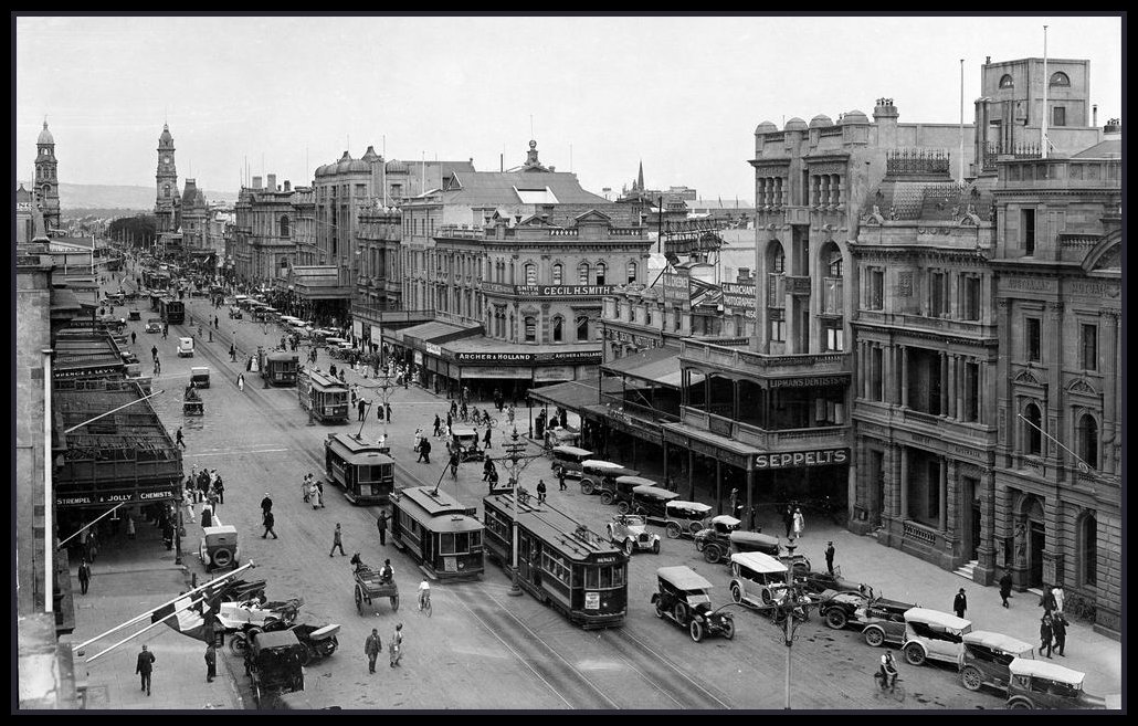 King William Road, Adelaide, South Australia, Adelaide, Australia, 1923