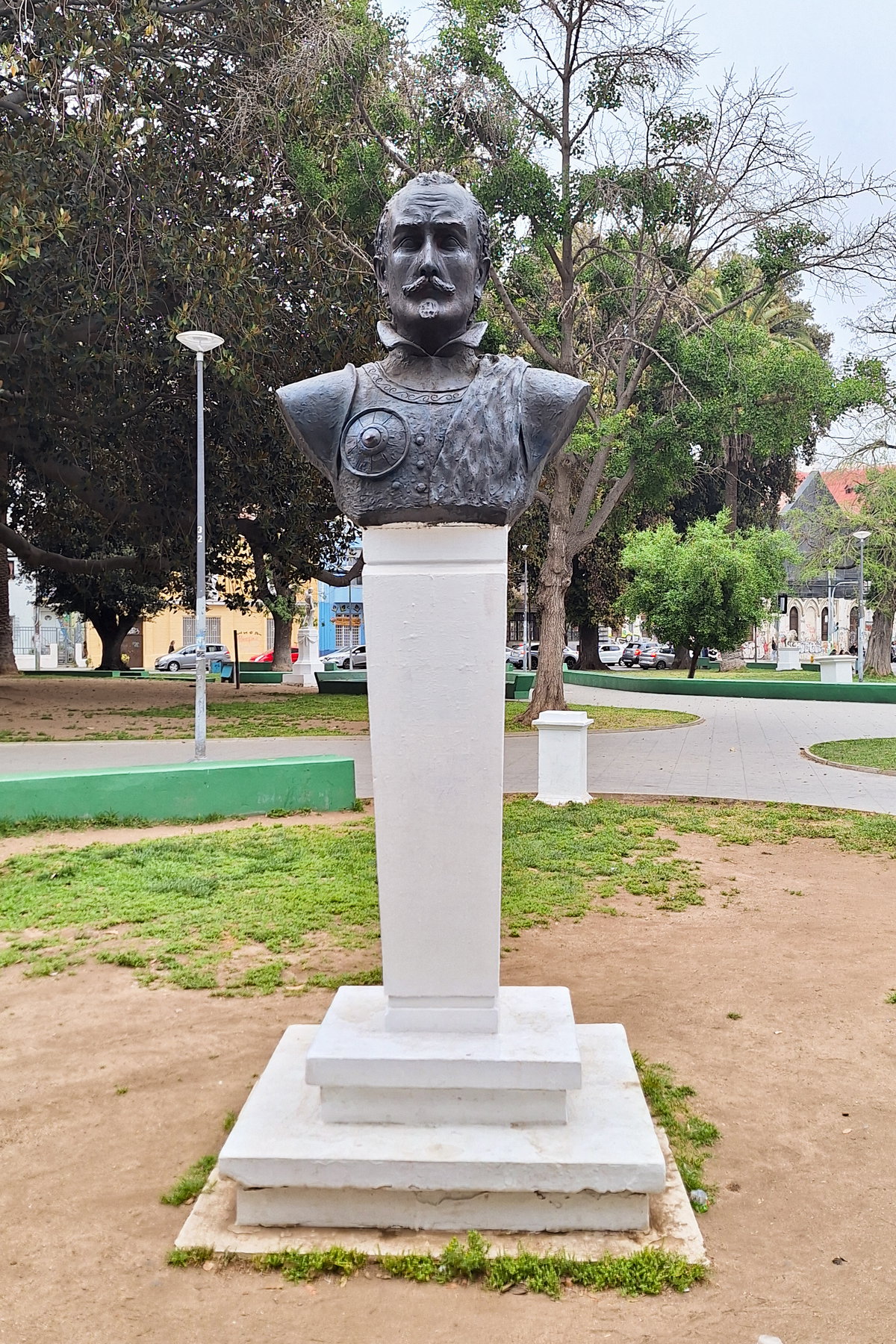 Busto de Giovanni Battista Pastene, Valparaíso, Valparaíso, Chile, 2024