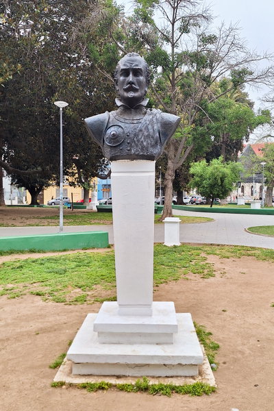 Busto de Giovanni Battista Pastene, Valparaíso, Valparaíso, 2024